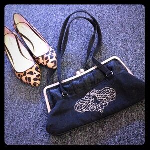 COPY - Diesel "Vintage Inspired"  embroidered handbag